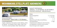 Wohnmobilstellplatz Abenberg